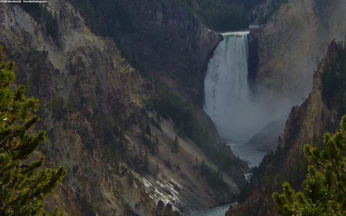 Lower Falls of the Yellowstone River
