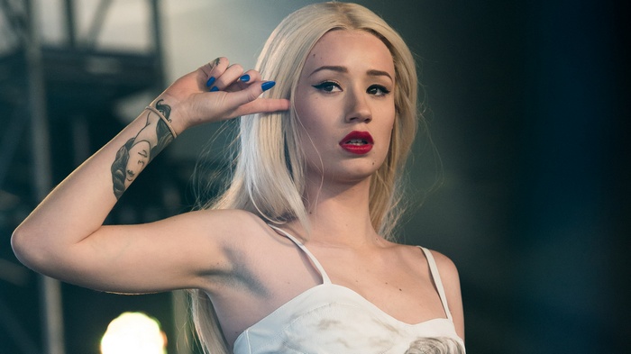 Iggy Azalea performing on stage