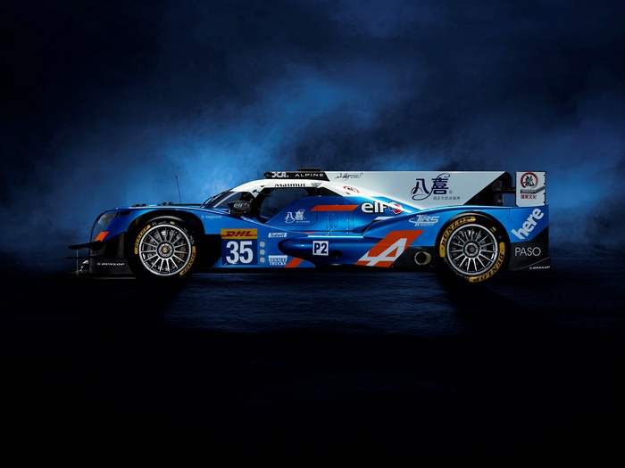 Alpine A460 Racing Car with Number 35