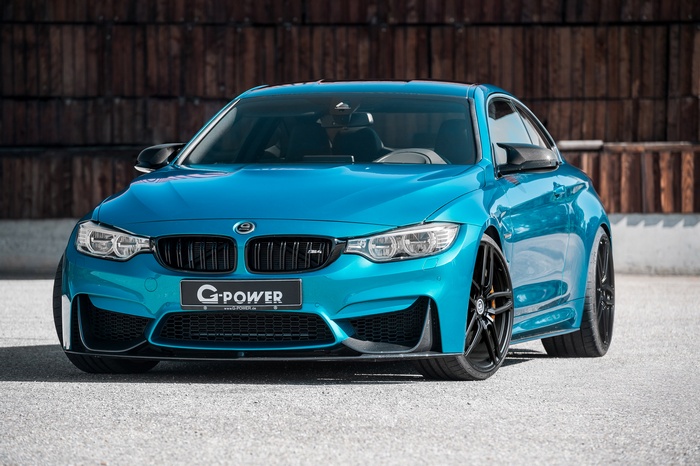 Blue G-Power BMW M3 with TwinPower Turbo