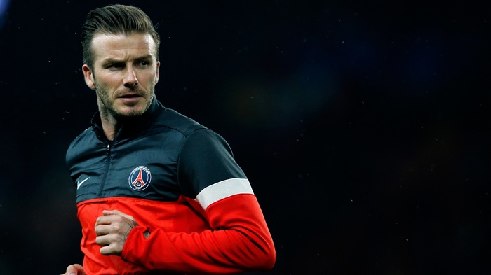 David Beckham of Paris Saint-Germain