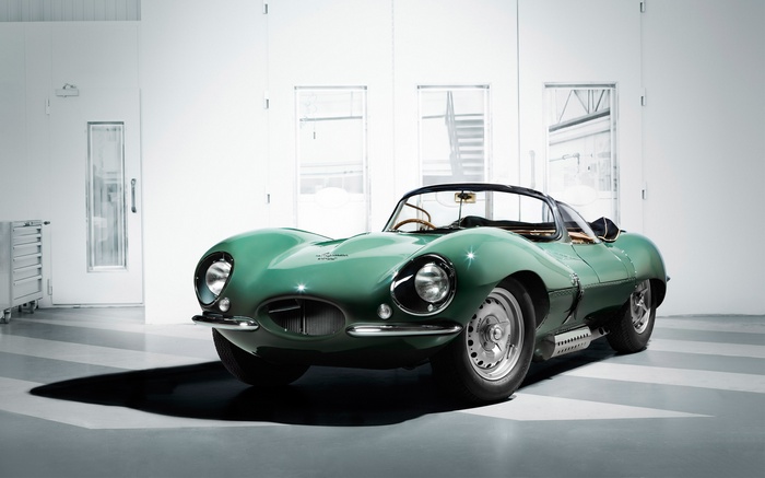 1956 Jaguar XKSS vintage sports car