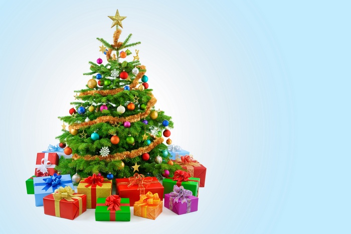 Christmas Tree with Presents