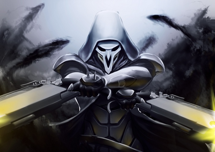 Reaper from Overwatch Artwork