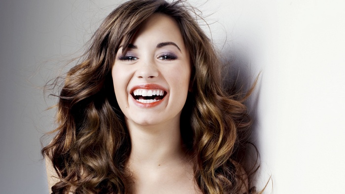 Demi Lovato smiling