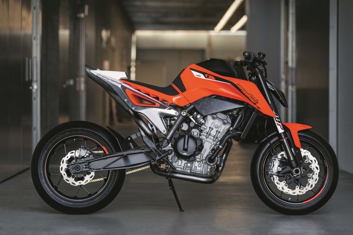KTM 790 Duke Prototype Motorcycle
