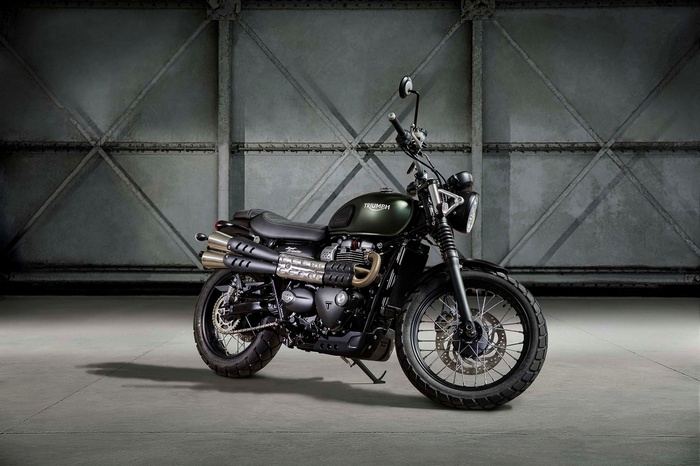 Triumph Street Scrambler motorcycle