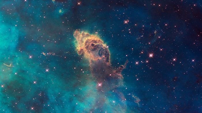 Pillars of Creation in Carina Nebula