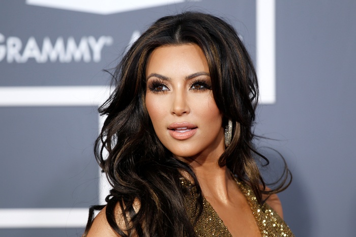 Kim Kardashian at the Grammy Awards