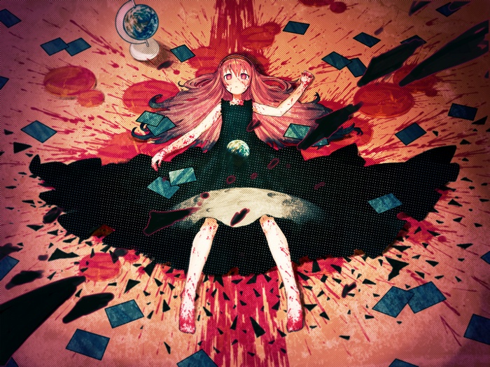 4K Anime girl Megurine Luka