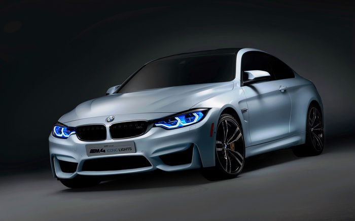 BMW M4 Iconic Lights Concept 4K
