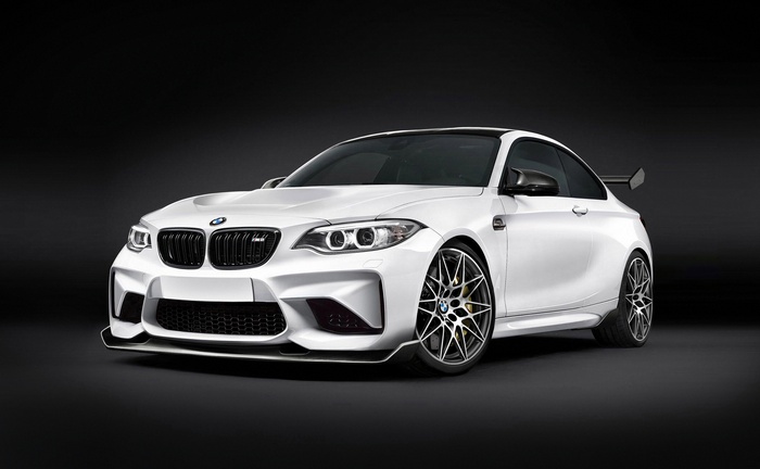 White BMW M2 with Alpha-N Performance body kit