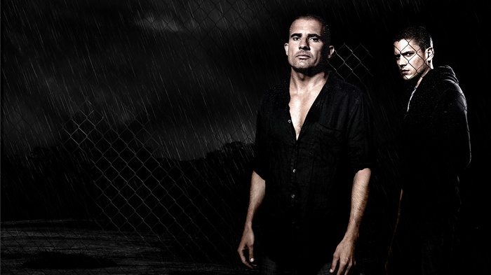 Dominic Purcell and Wentworth Miller from Prison Break