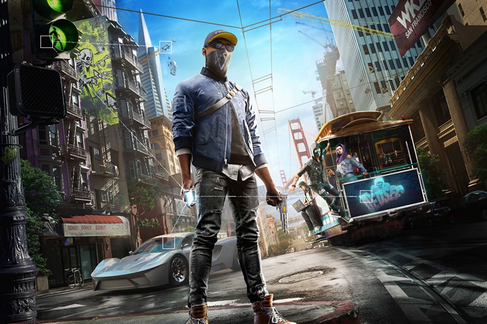 Marcus Holloway from Watch Dogs 2 in San Francisco