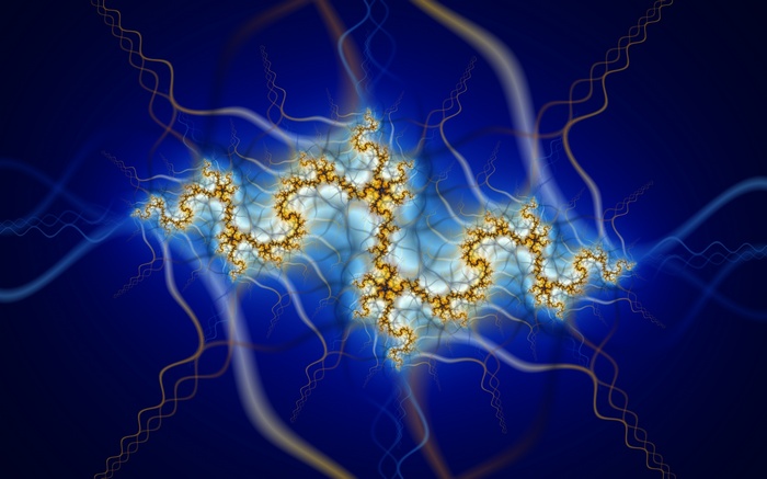 Abstract fractal pattern resembling nerves