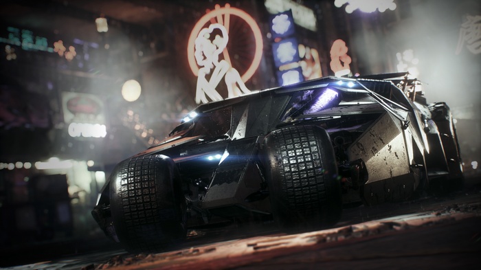 4K Batmobile from Batman: Arkham Knight
