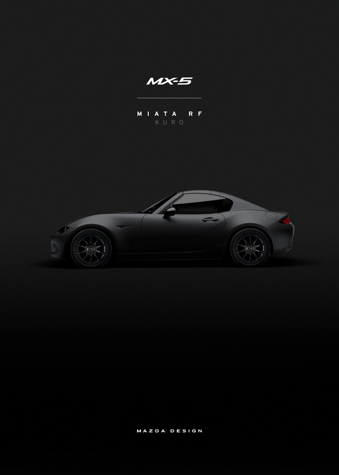 4K Mazda MX-5 Miata RF Kuro
