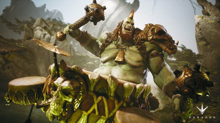 Narbash from Paragon playing drums