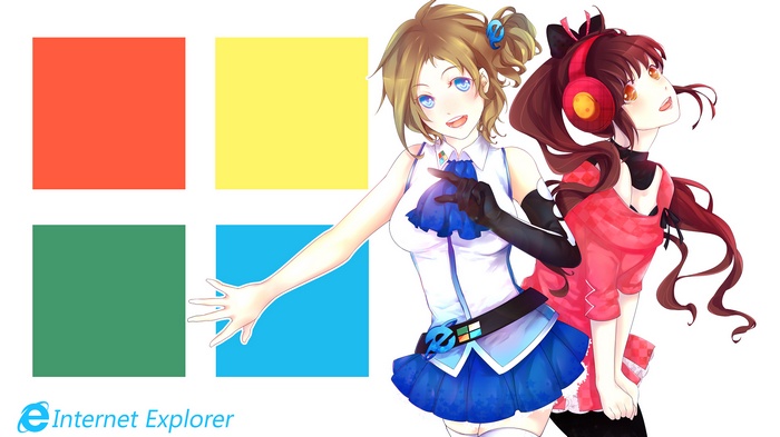 Inori Aizawa from Internet Explorer