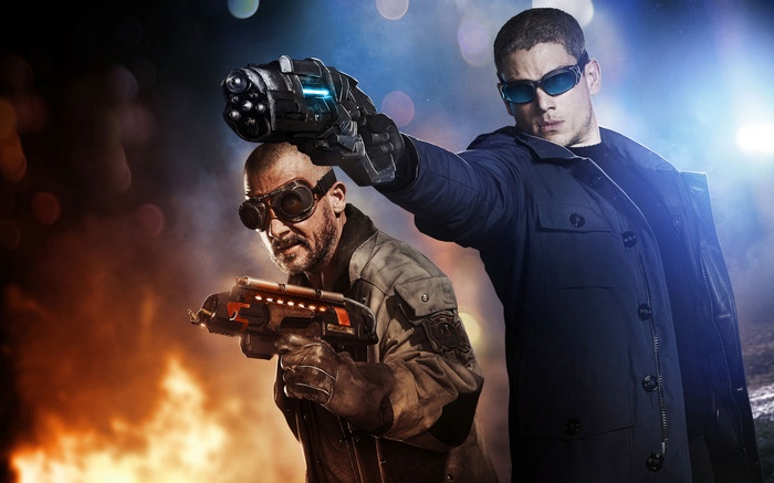 Captain Cold and Heat Wave from Legends of Tomorrow