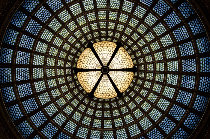 Chicago Cultural Center Dome Interior