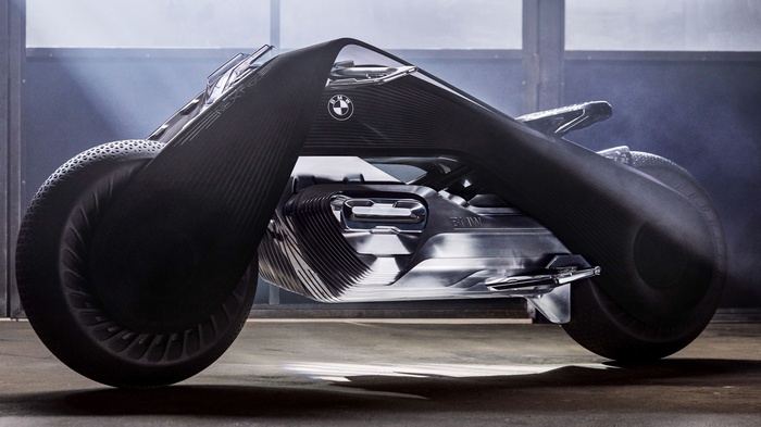BMW Motorrad Vision Next 100 Concept Bike 4K