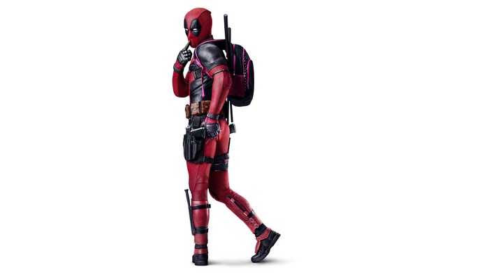 Deadpool with backpack