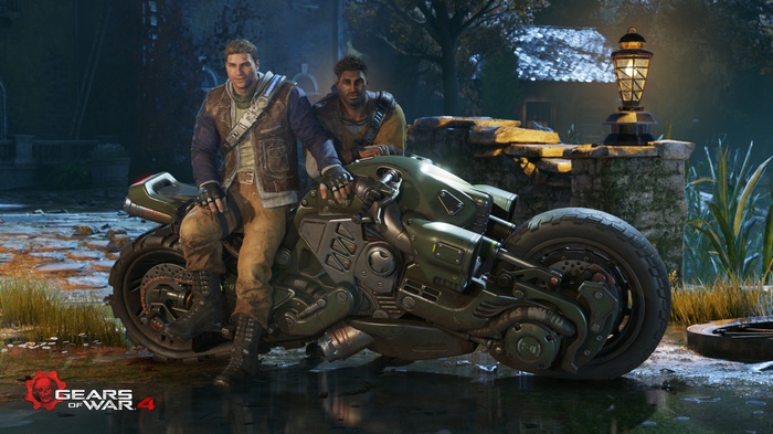 JD Fenix and Delmont Walker from Gears of War 4