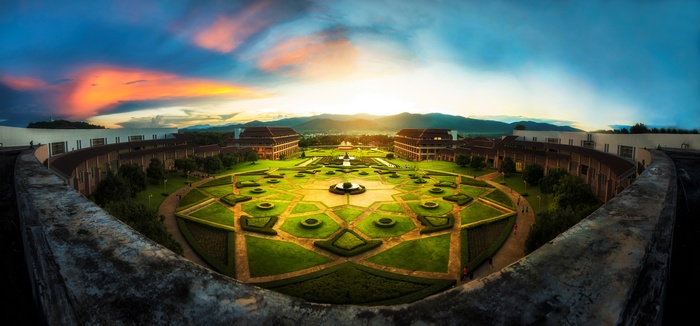 Mae Fah Luang University, Panorama, 4K, Thailand
