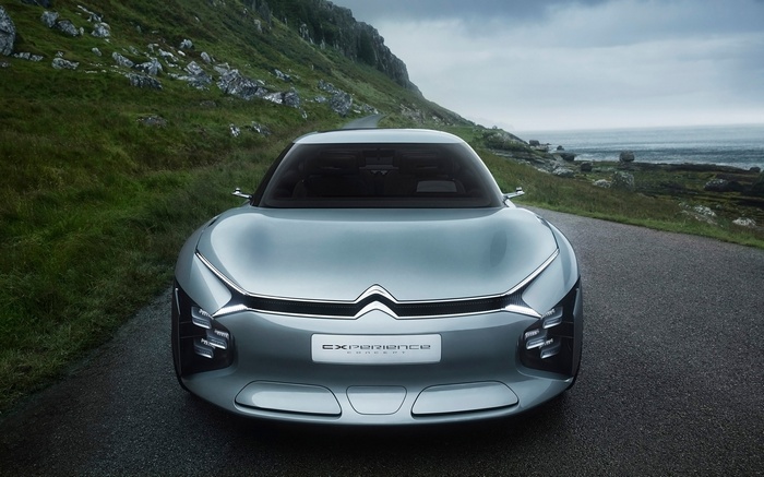 Citroen CXperience concept car on a road