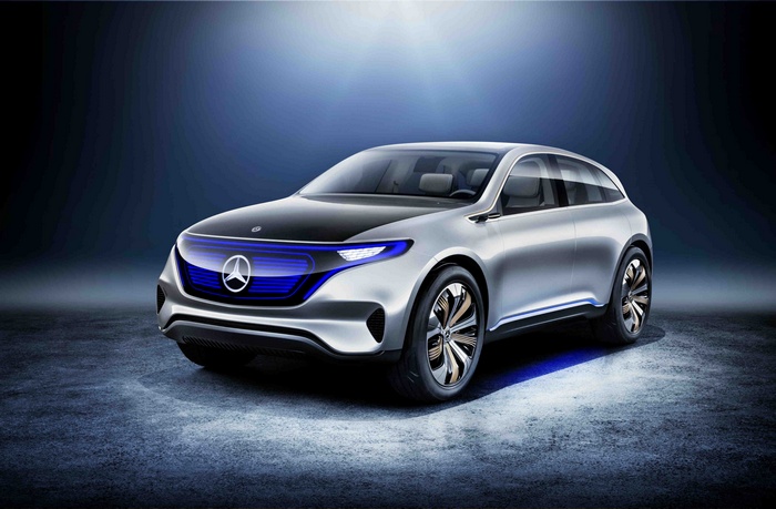 Mercedes Benz Generation EQ Concept Electric Car 4K