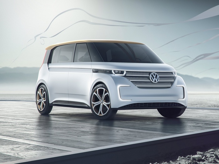 Volkswagen BUDD-e concept electric car