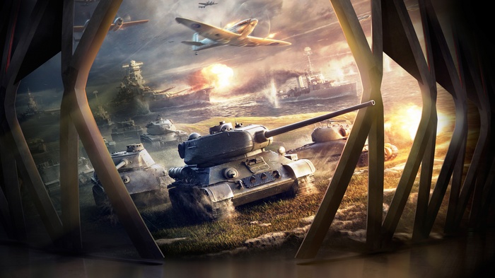 World of Tanks Blitz 4K wallpaper