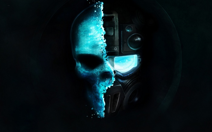 Ghost Recon Future Soldier Skull and Gas Mask