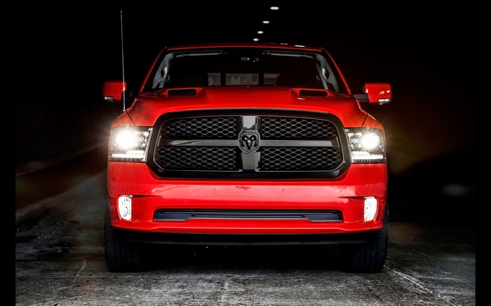 Red Ram 1500 Night Edition Truck