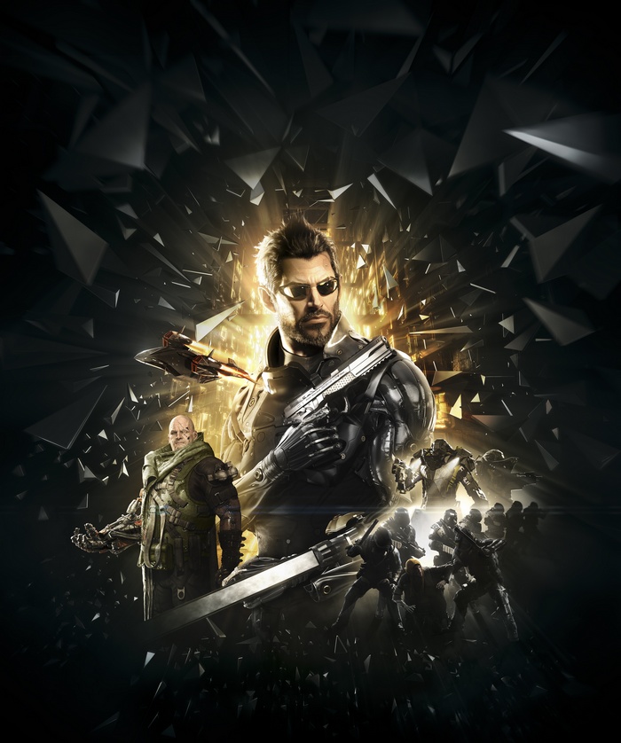 Adam Jensen from Deus Ex: Mankind Divided 4K