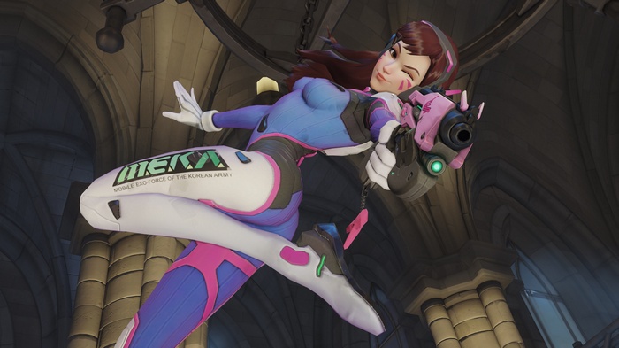 D.Va from Overwatch in 4K