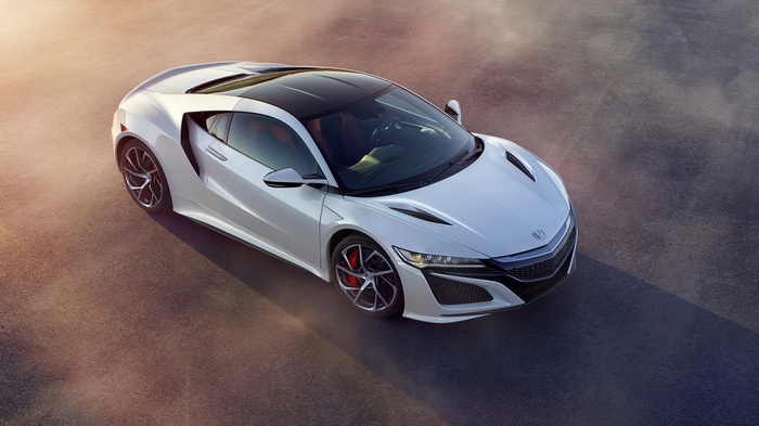 White 2017 Honda NSX Euro-Spec