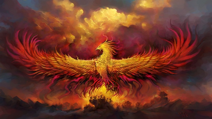 Phoenix God, Phoenix, World of Warcraft, 4K, Alar