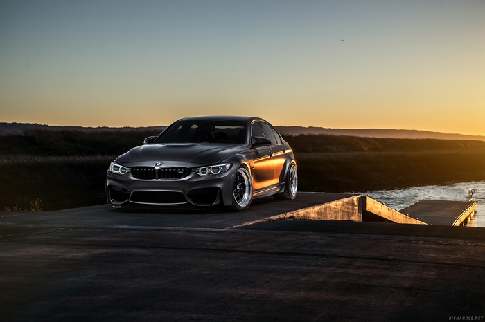 BMW F80 M3 at Sunset