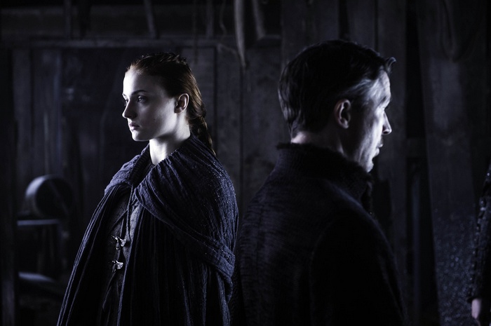 Sansa Stark and Petyr Baelish from Game of Thrones