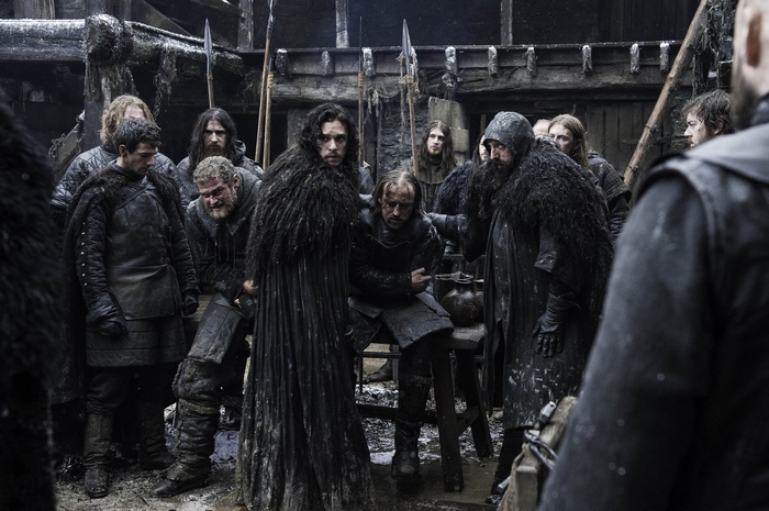 Jon Snow and Night's Watch in Game of Thrones