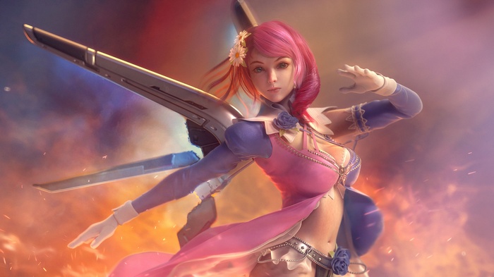 Alisa Bosconovitch from Tekken 7 Artwork