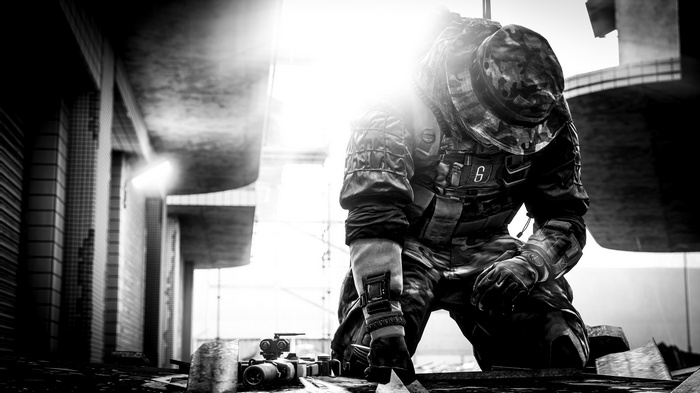 Soldier from Battlefield 4
