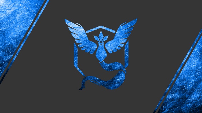 Team Mystic logo from Pokemon Go 4K