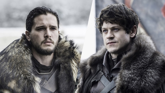 Jon Snow and Ramsay Bolton from Game of Thrones