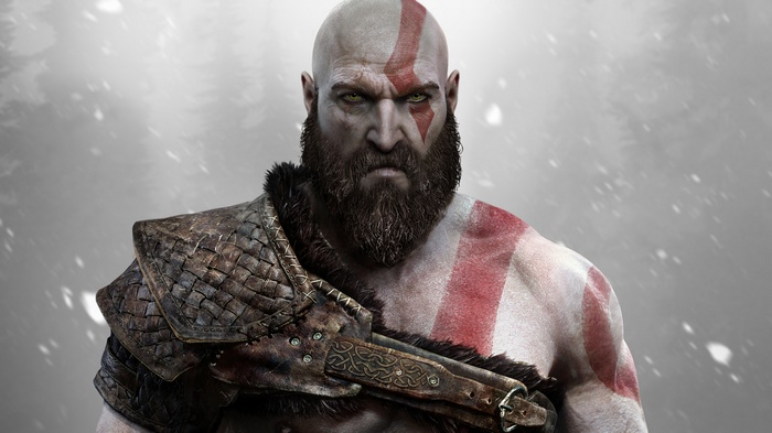 Kratos from God of War 4K