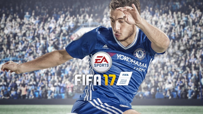 Eden Hazard from FIFA 17 by EA Sports