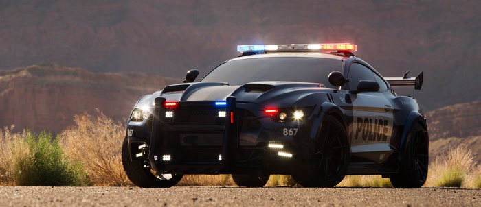Barricade from Transformers: The Last Knight