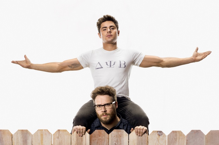 Zac Efron and Seth Rogen from Neighbors 2: Sorority Rising